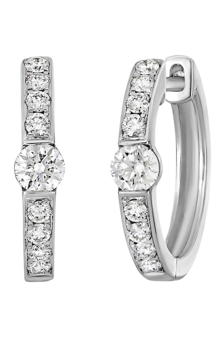 Bony Levy Liora Diamond Huggie Earrings, Alternate, color,