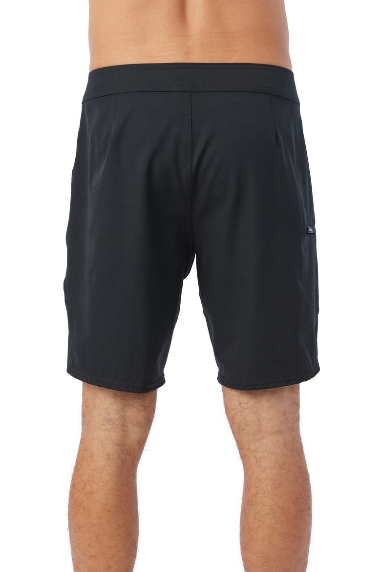 Hyperfreak Heat Solid Board Shorts, Alternate, color, BLACK