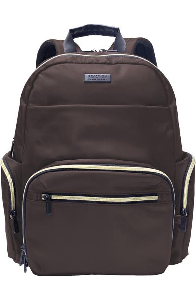 Kenneth Cole Sophie Backpack, Main, color, Chocolate Brown