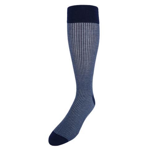 Gerald Box Designed Mercerized Cotton Mid-Calf Socks