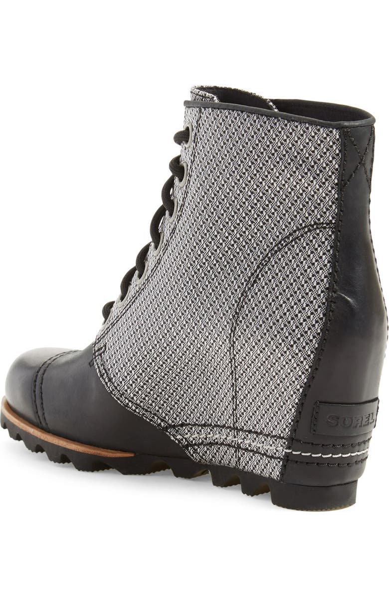 SOREL '1964 Premium Canvas' Waterproof Wedge Bootie, Alternate, color,