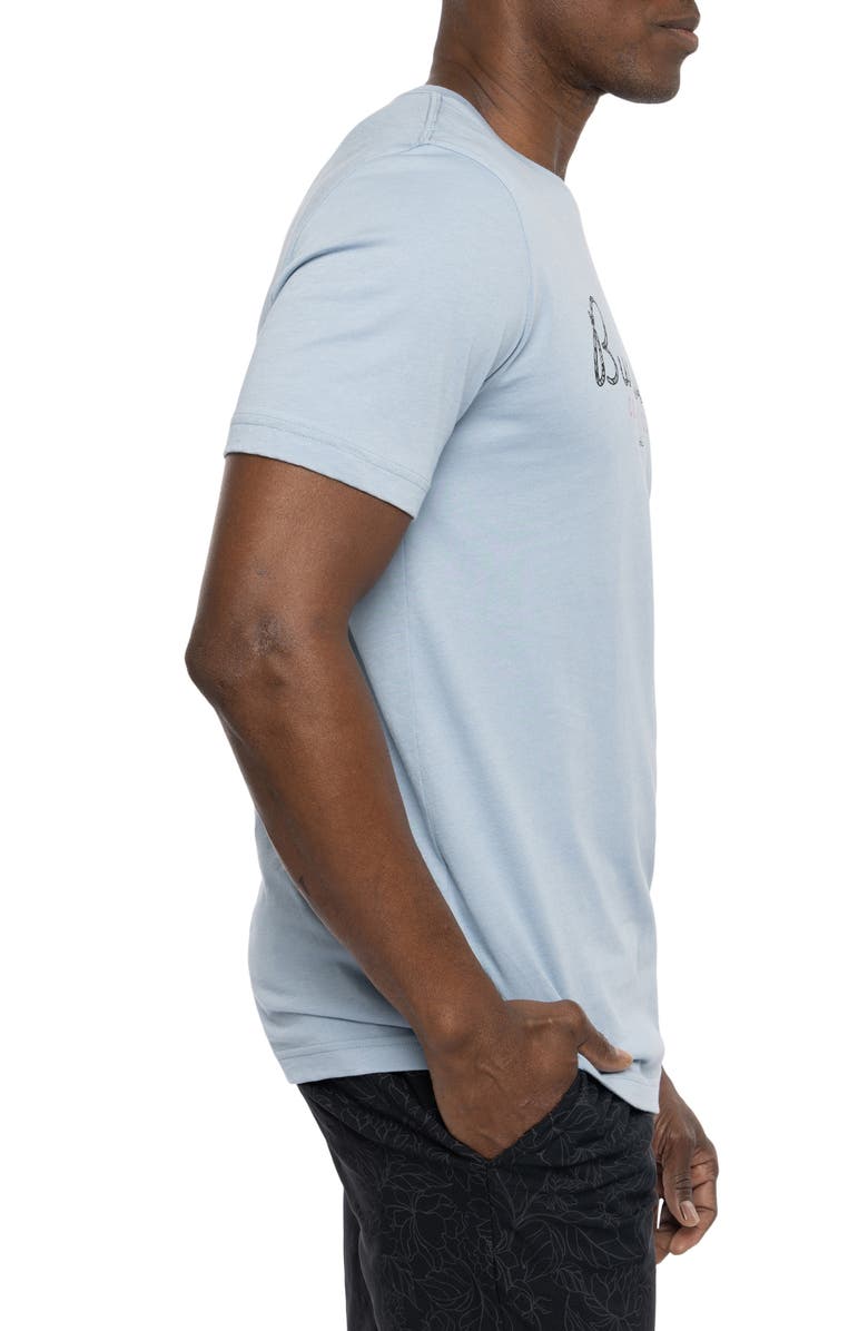 TravisMathew National Place Graphic T-Shirt, Alternate, color, Ash Blue