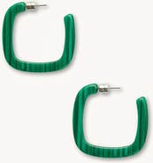 MACHETE Midi Square Hoops