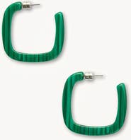 MACHETE Midi Square Hoops