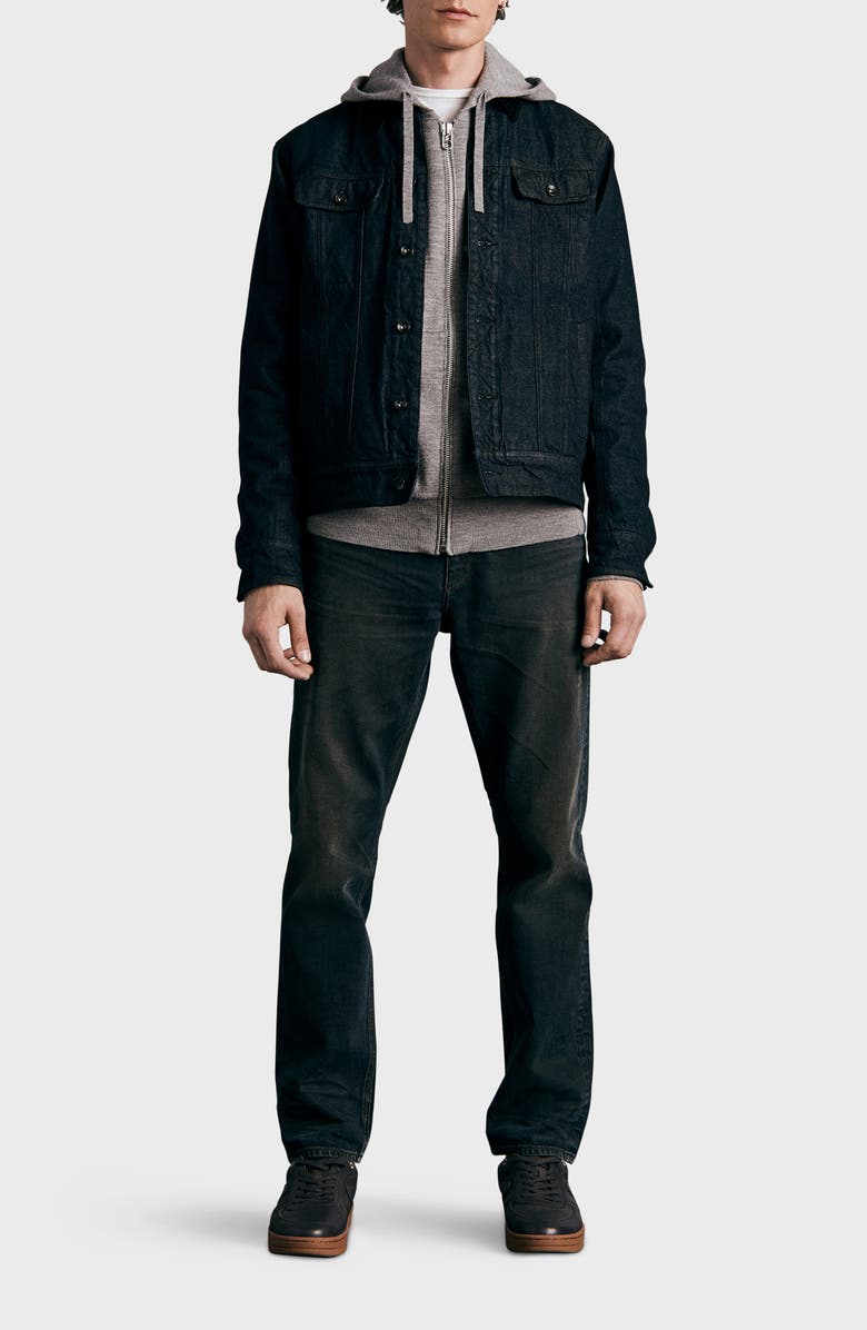 rag & bone Fit 4 Authentic Stretch Straight Leg Jeans, Alternate, color, 