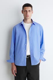 COS Relaxed Pima Cotton Poplin Shirt