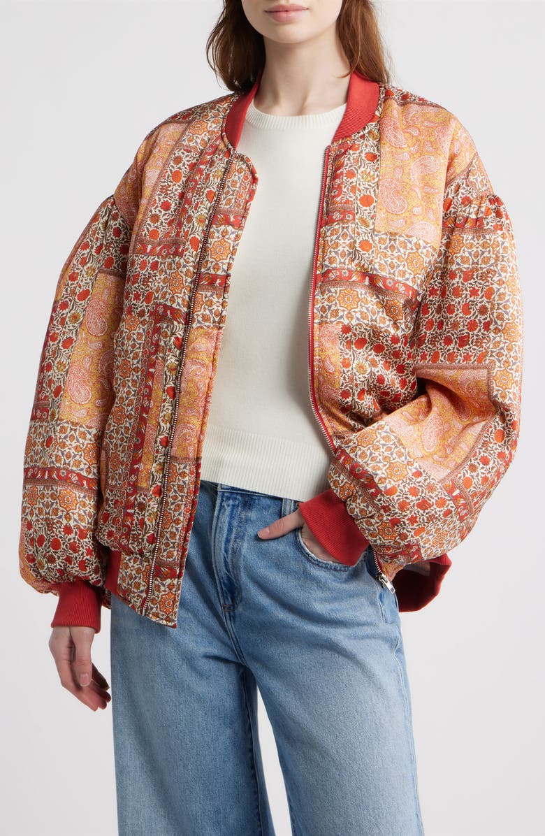 dRA Windham Jacket, Main, color, Sedona Patchwork