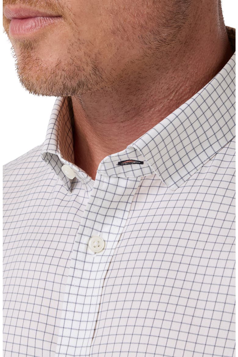 Hilton Classic Fit Performance Shirt, Alternate, color, DARK SLATE CHUCK GRID