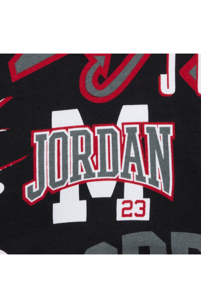 Jordan Kids' MJ Dynasty Pullover Hoodie, Alternate, color, Black