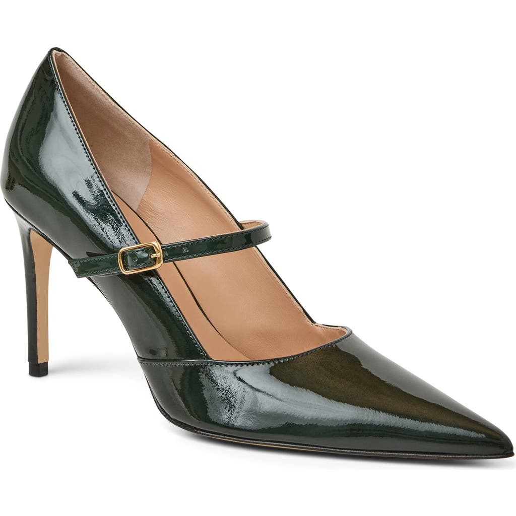 Bruno Magli Prima Pointed Toe Mary Jane Pump In Green