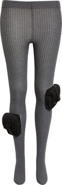 Coperni Wool Rib Cargo Tights