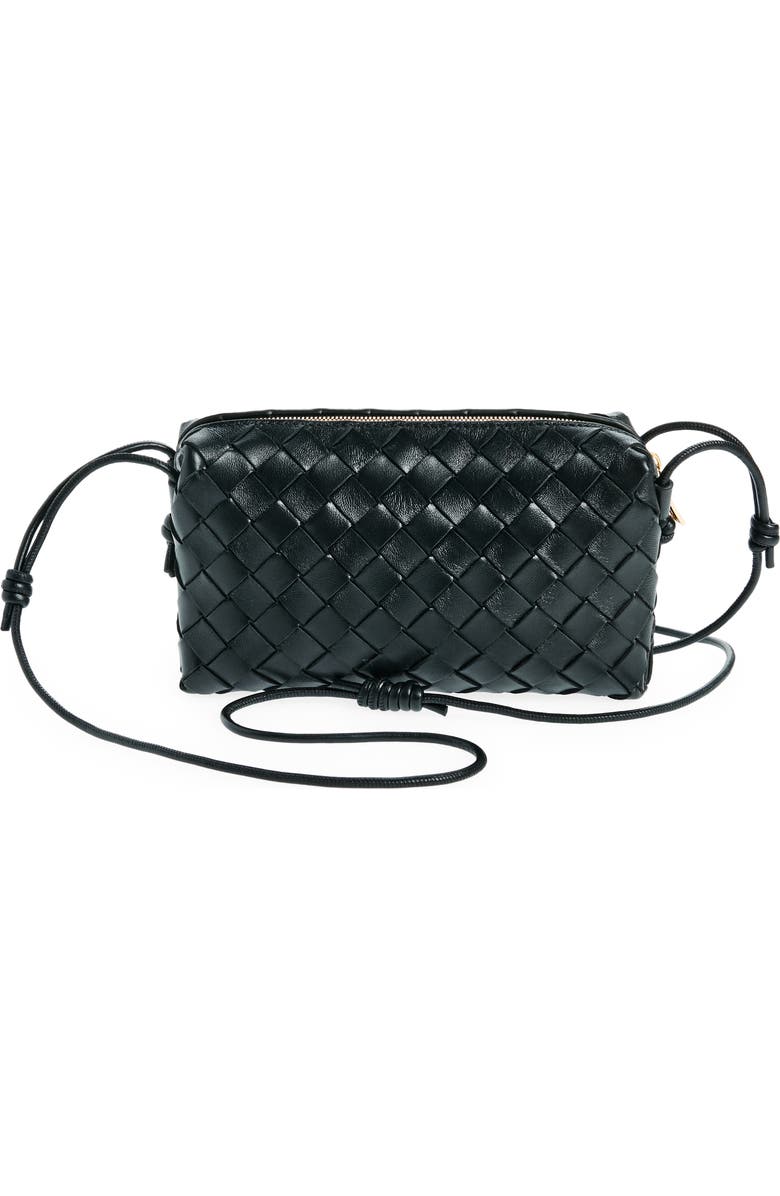 Bottega Veneta Loop Intrecciato Leather Camera Bag, Alternate, color,
