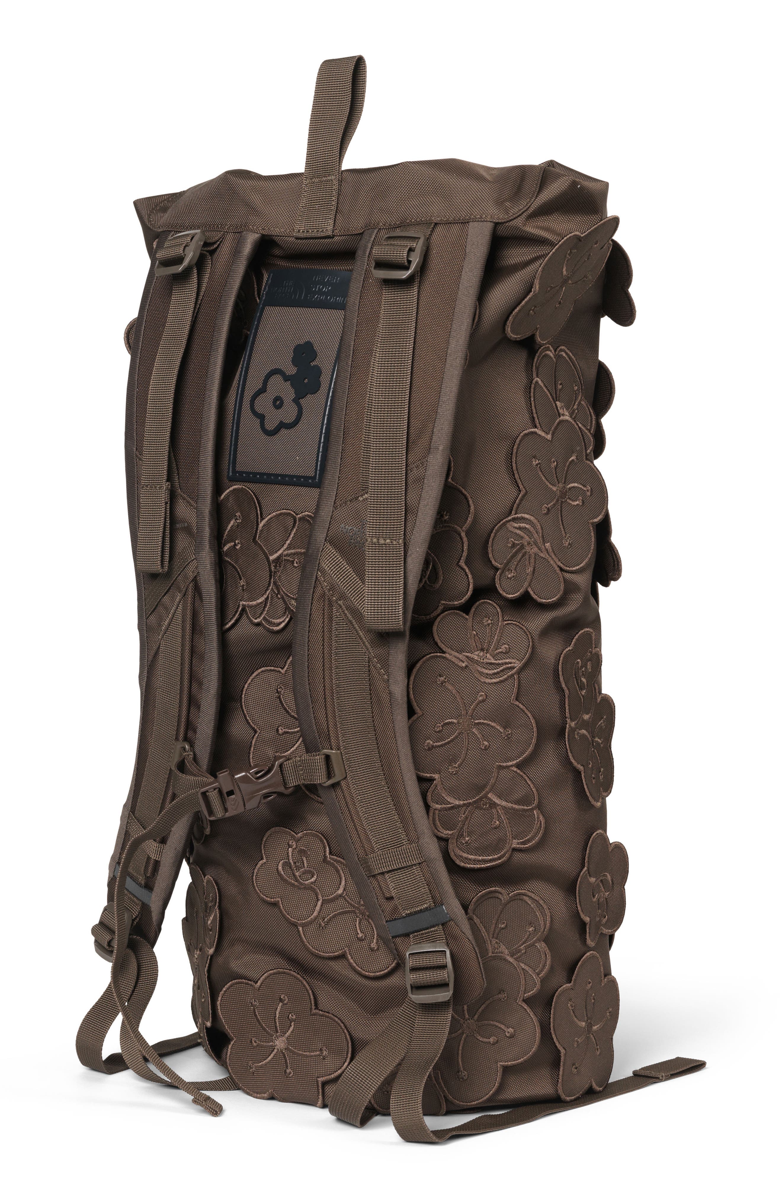 バッグ The North Face Cecilie Bahnsen Backpack Cecilie Bahnsen x The North Face Floral Appliqué Nylon Canvas