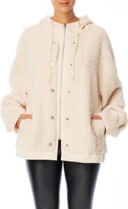 LBLC the label Indie Faux Shearling Hooded Jacket