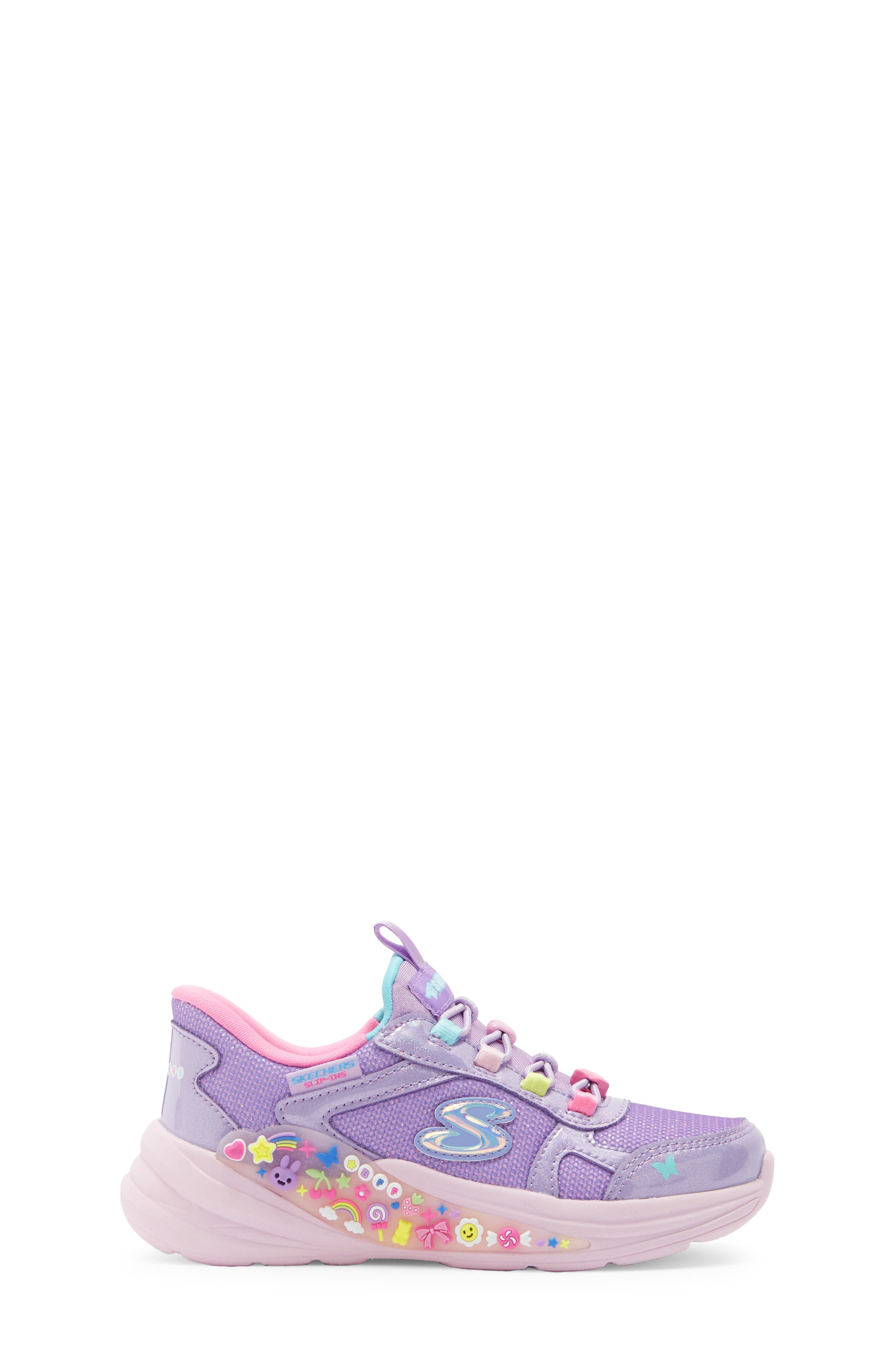Kids' Hyper-Quest Slip-On Sneaker, Alternate, color, LAVENDER MULTI