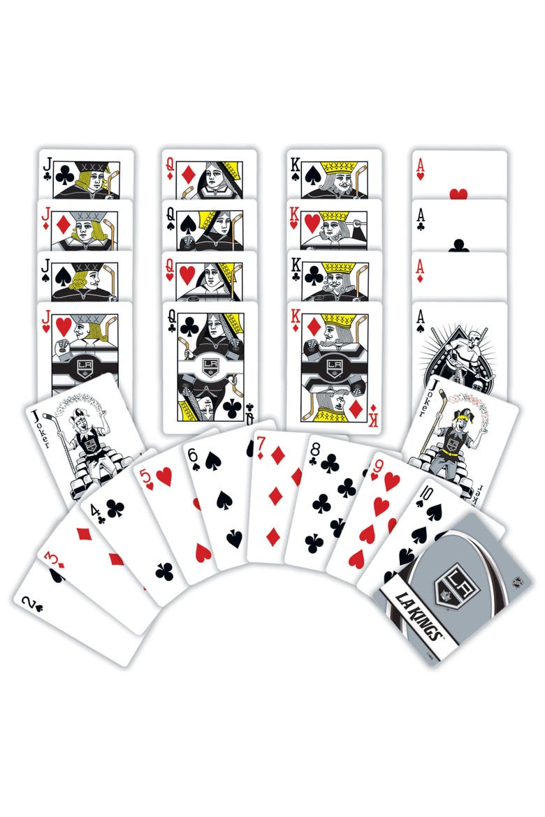 Los Angeles Kings Playing Cards, Alternate, color, Multicolor