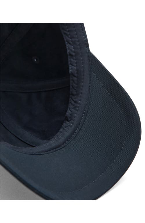 Mango Solid Cotton Baseball Cap In Black