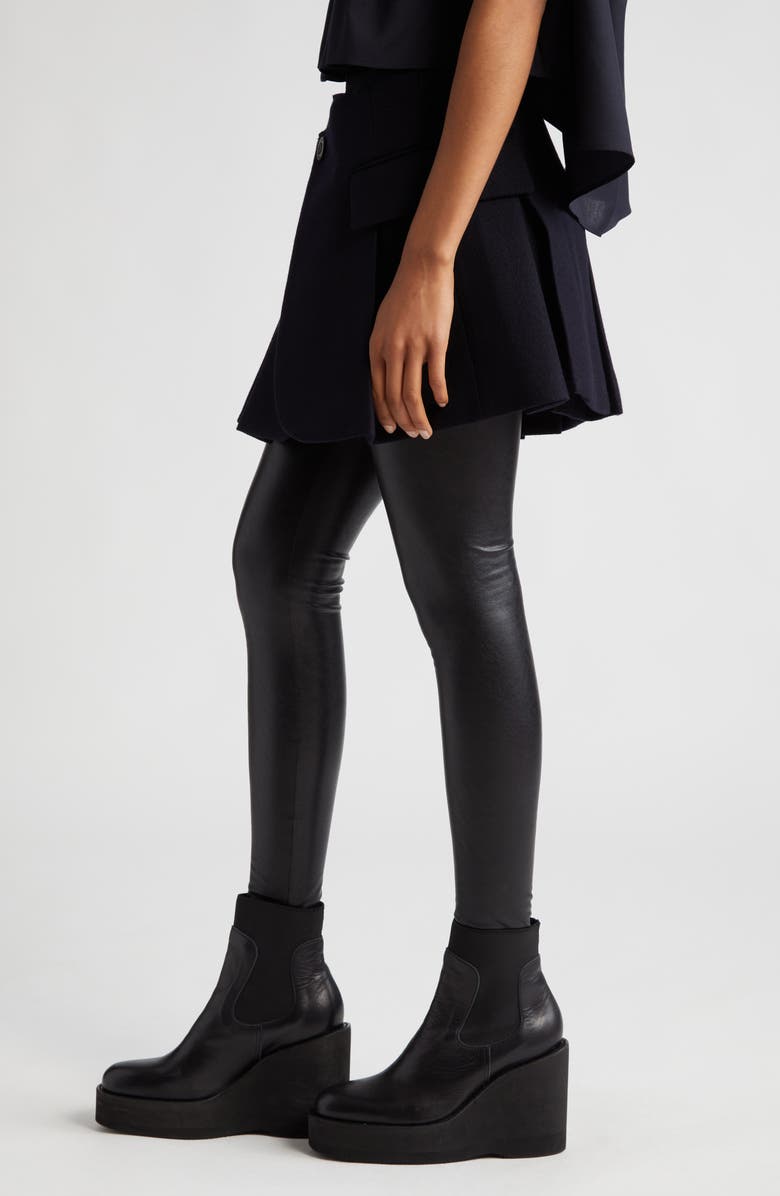 Sacai Wool Melton Skort, Alternate, color, 