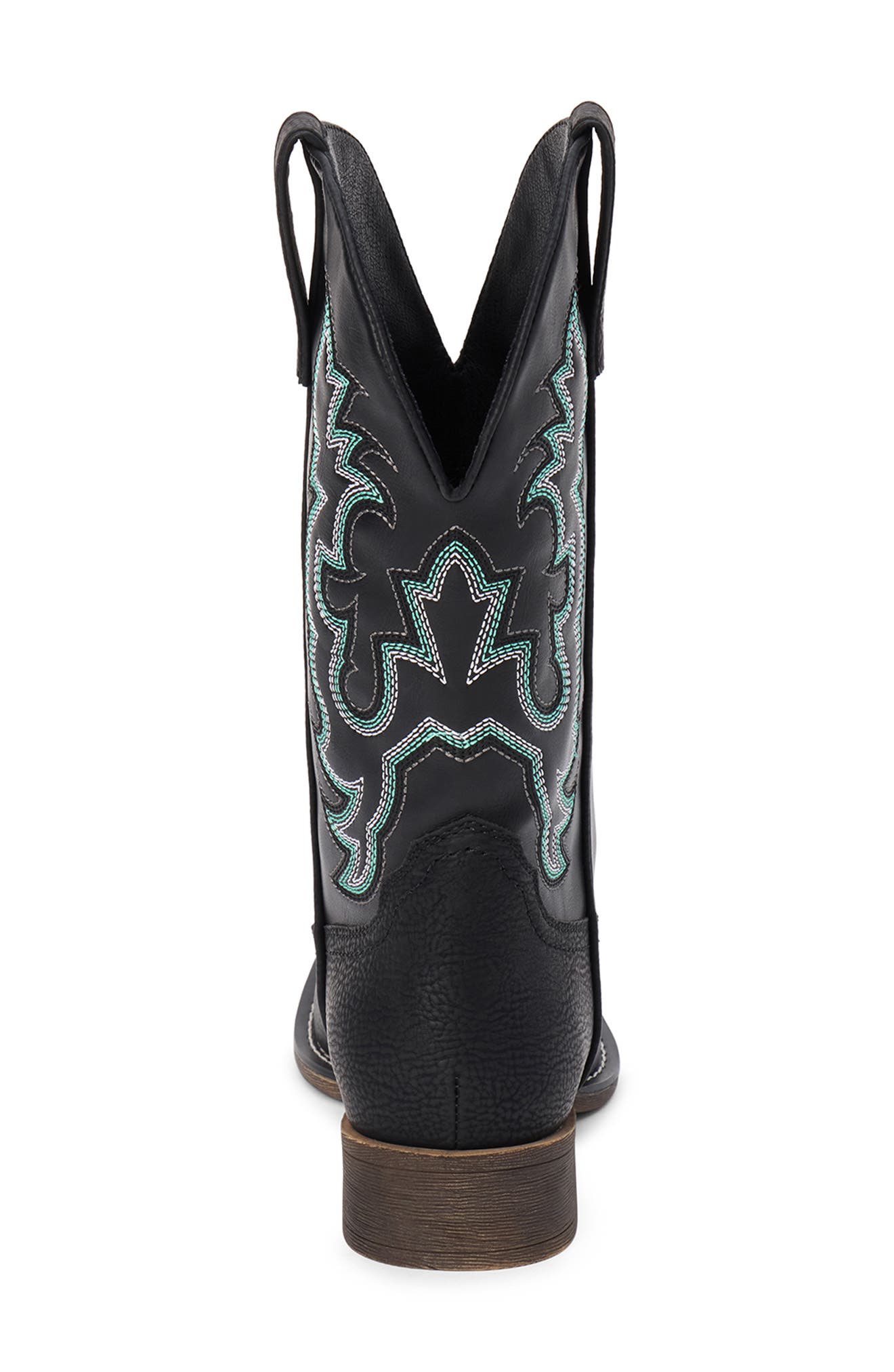 Rowdy Western Boot, Alternate, color, BLACK