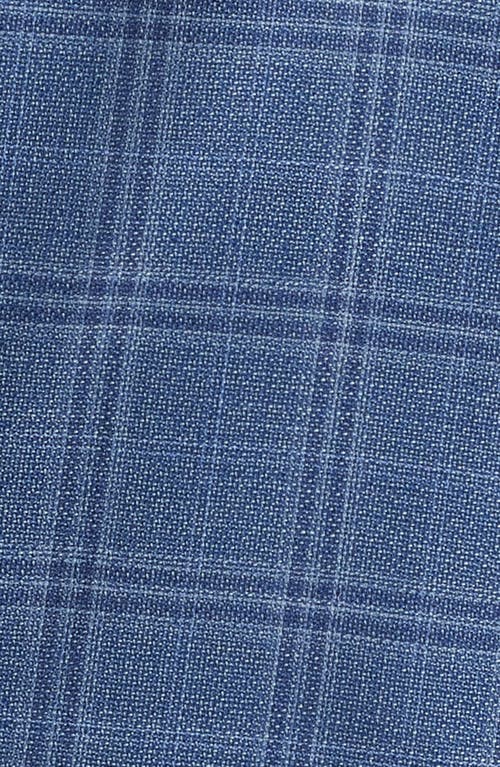 Shop Hugo Boss Boss Hutson Blue Check Wool Sport Coat
