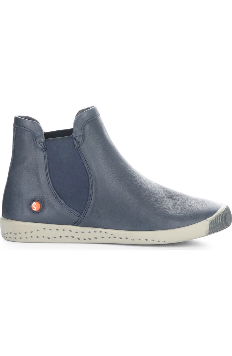 Softinos by Fly London Itzi Chelsea Boot, Alternate, color, 002 Navy Washed Leat