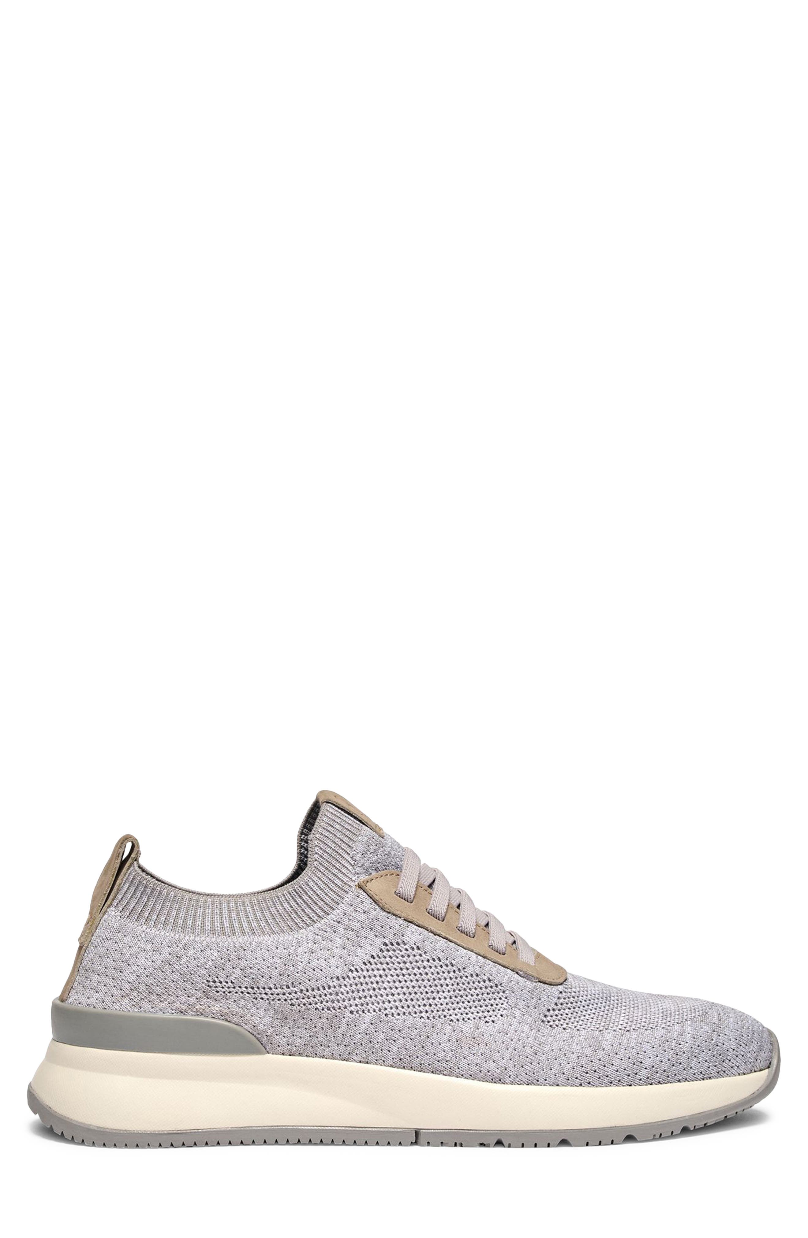 Knit Running Sneaker, Alternate, color, GRAY