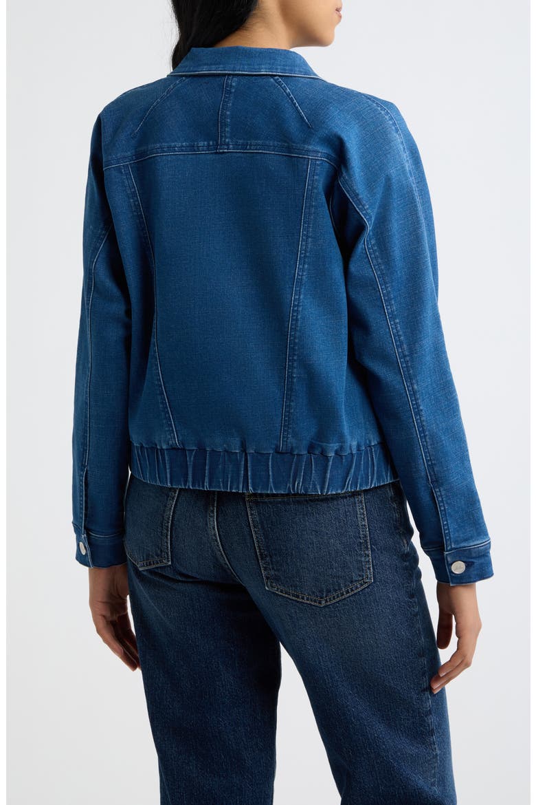 Denim Bomber Jacket, Alternate, color, MEDIUM INDIGO