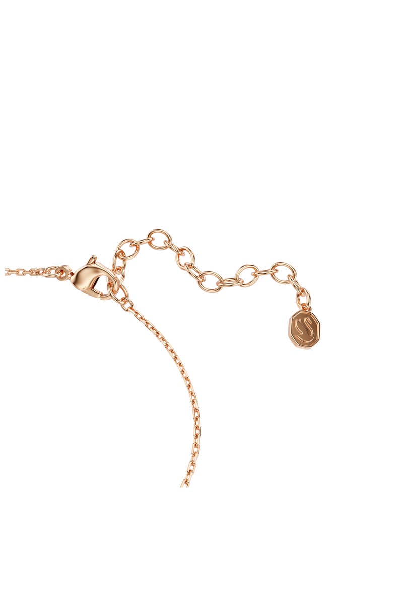 Swan Bracelet, Alternate, color, ROSE GOLD/ WHITE