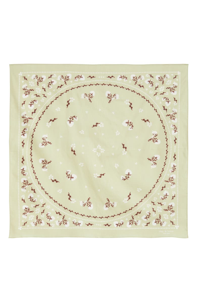rag & bone Floral Western Bandana, Alternate, color, 