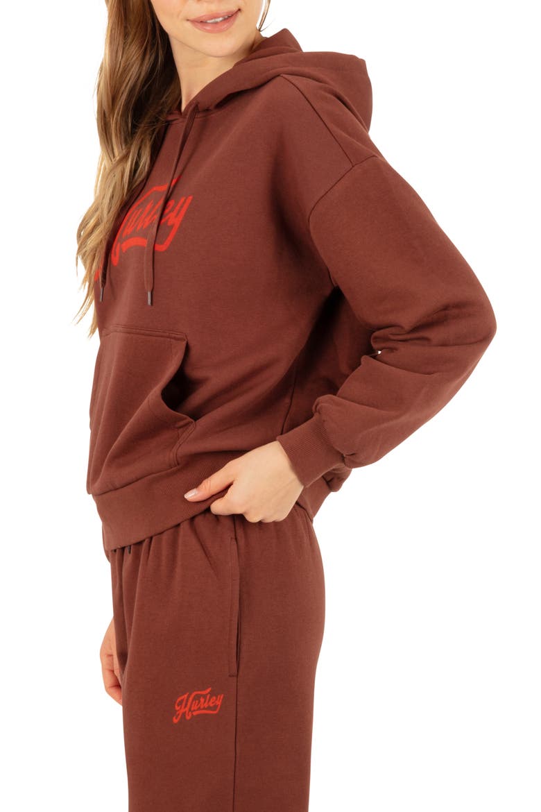 Vintage Penant Graphic Hoodie, Alternate, color, CAPPUCINO