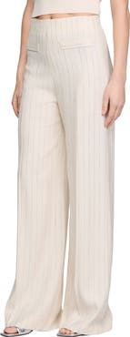 SANDRO Striped trousers