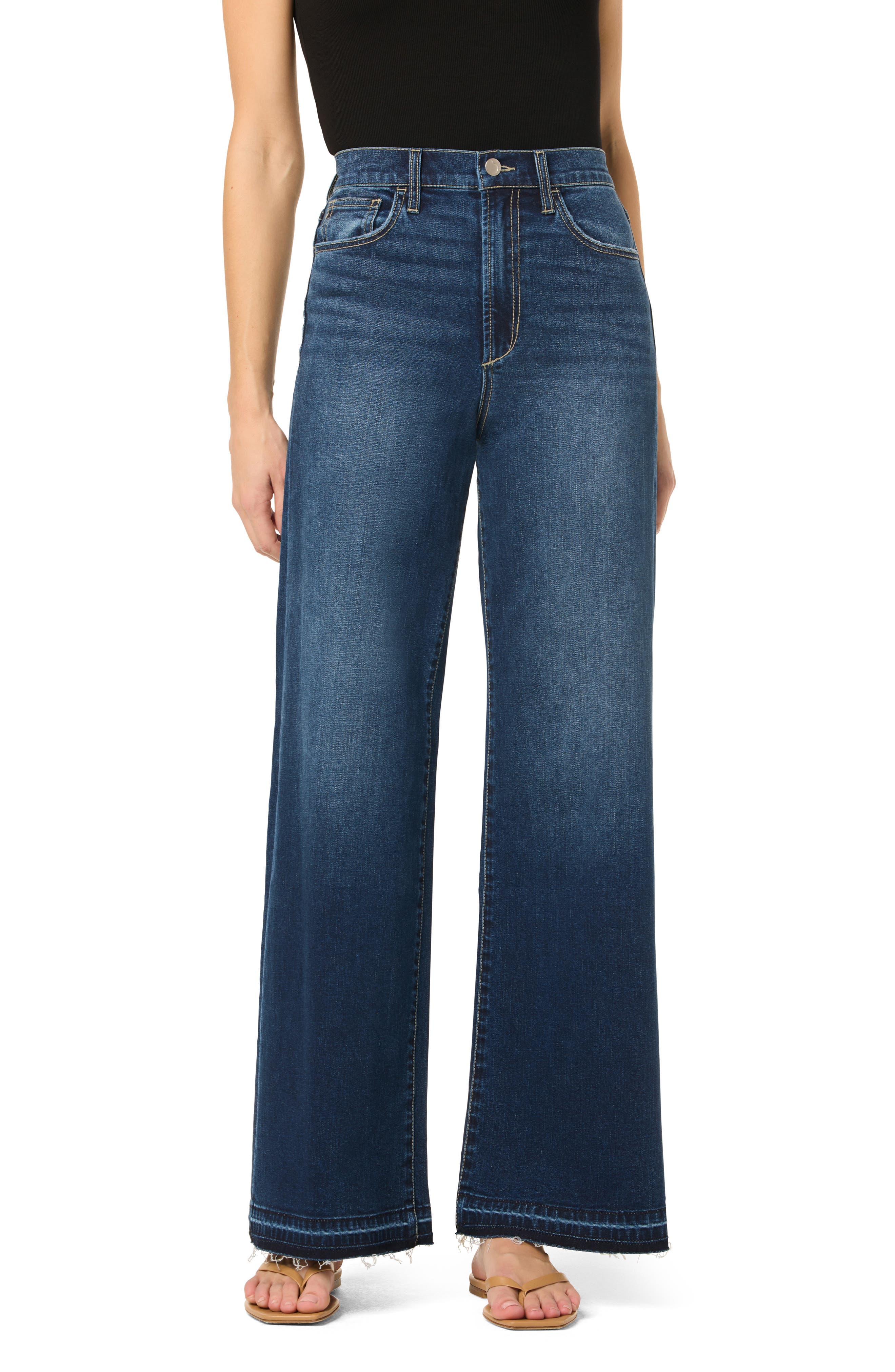 Joe's High Waist Wide Leg Jeans