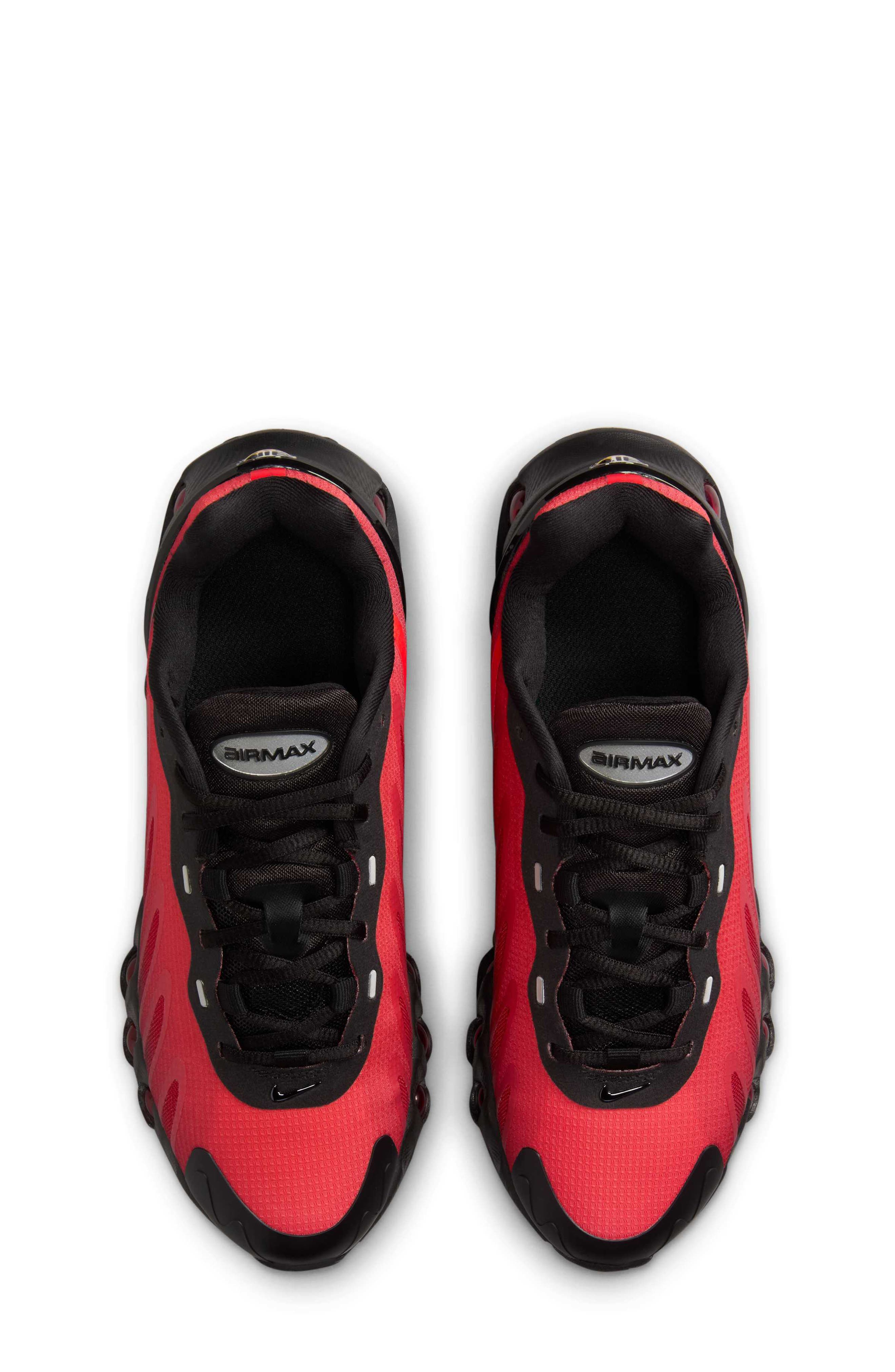 Nike Kids' Air Max DN8 Sneaker, Alternate, color, Black/ Black/ University Red