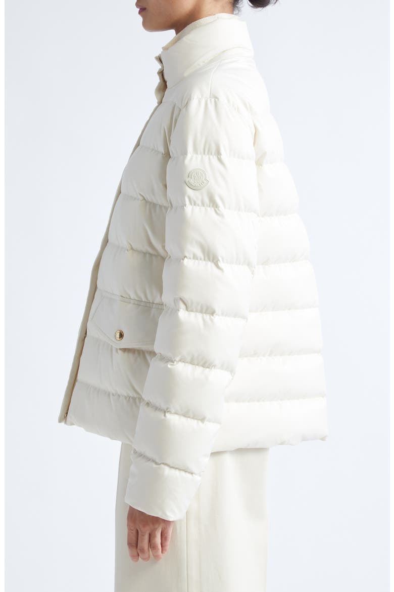 Bessettes Down Jacket, Alternate, color, PALE IVORY
