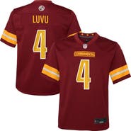 Nike Youth Nike Frankie Luvu Burgundy Washington Commanders Team Game Jersey