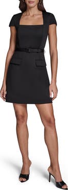 BCBG Scuba Crepe Minidress