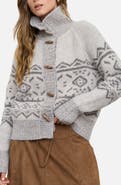 Blu Pepper Toggle Cardigan