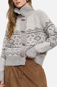 Blu Pepper Toggle Cardigan