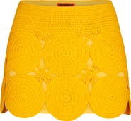 SIMONMILLER Crochet Beep Beep Mini Skirt