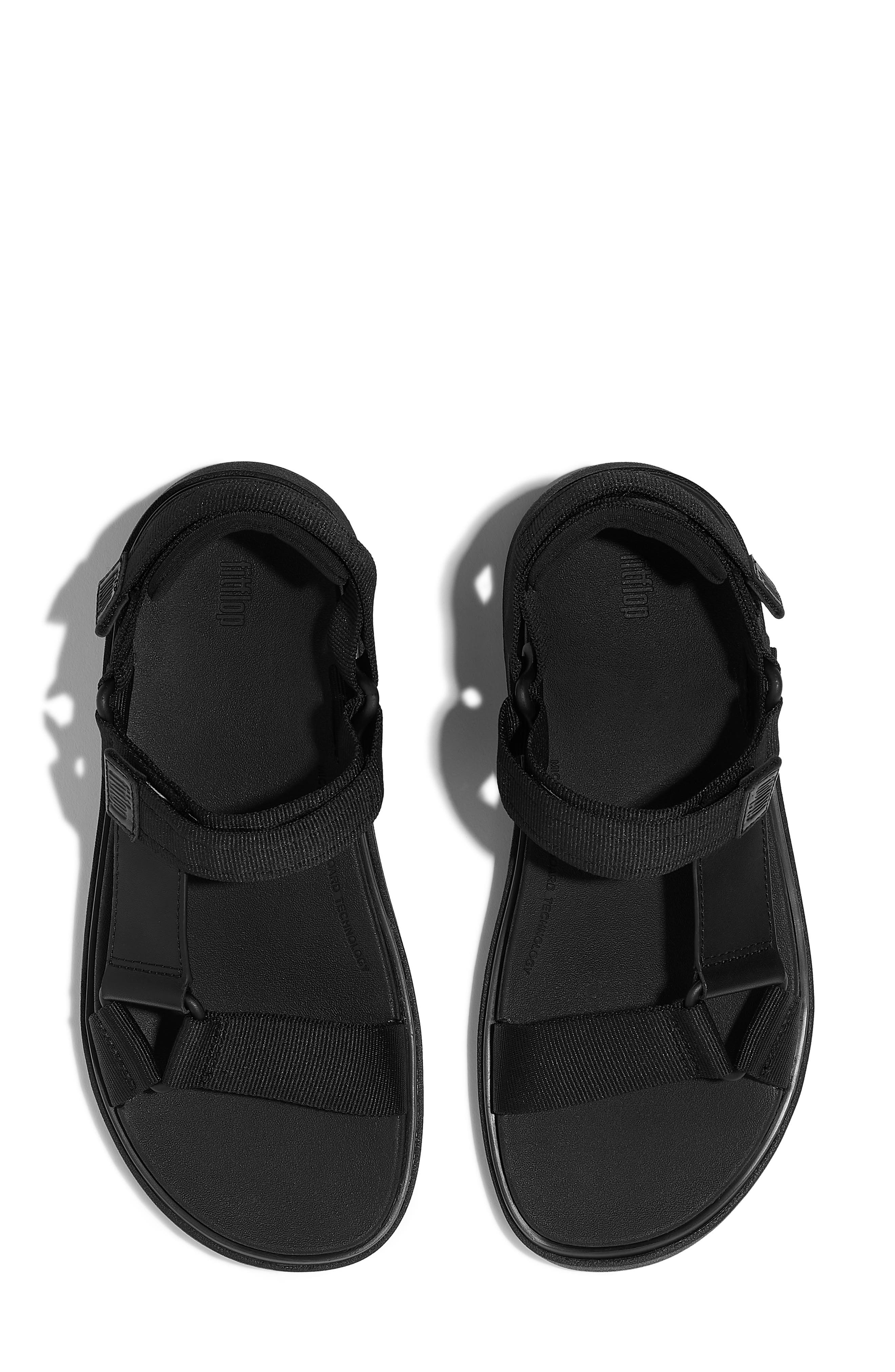 FitFlop Gen-FF Sport Sandal, Alternate, color, All Black