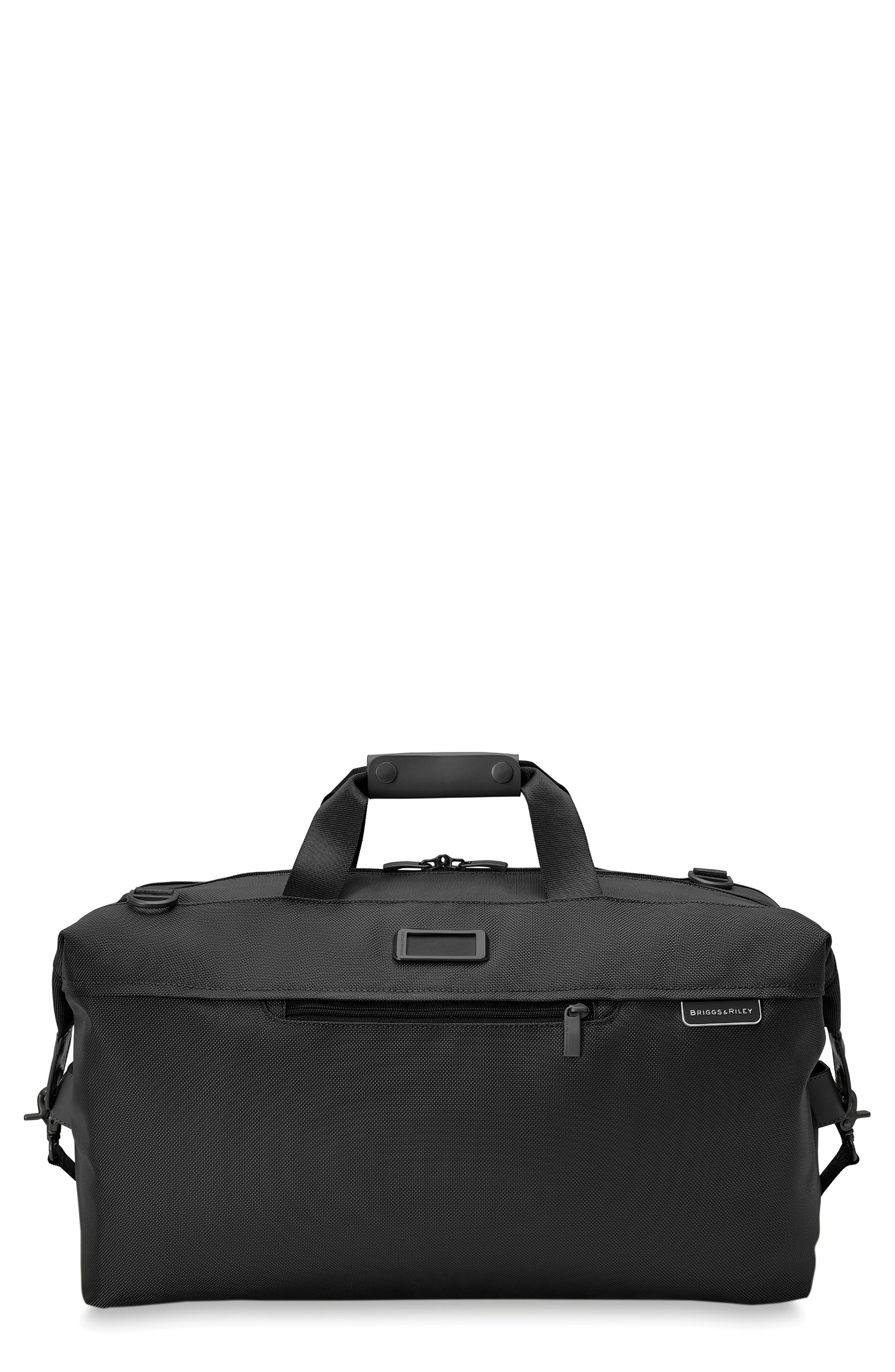 Briggs & Riley Baseline Weekend Duffle Bag, Main, color, Black