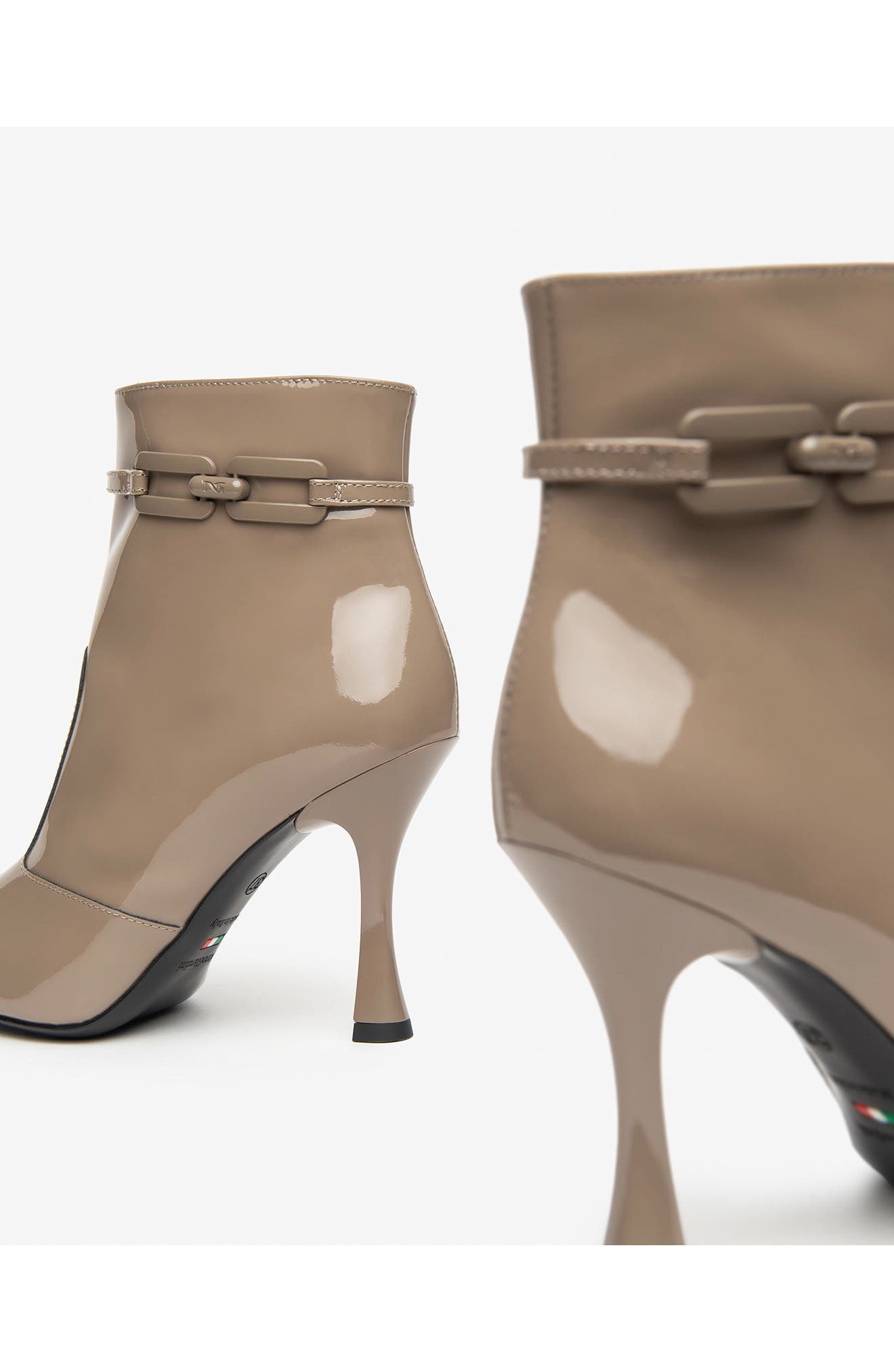 Pointed Toe Bootie, Alternate, color, TAUPE