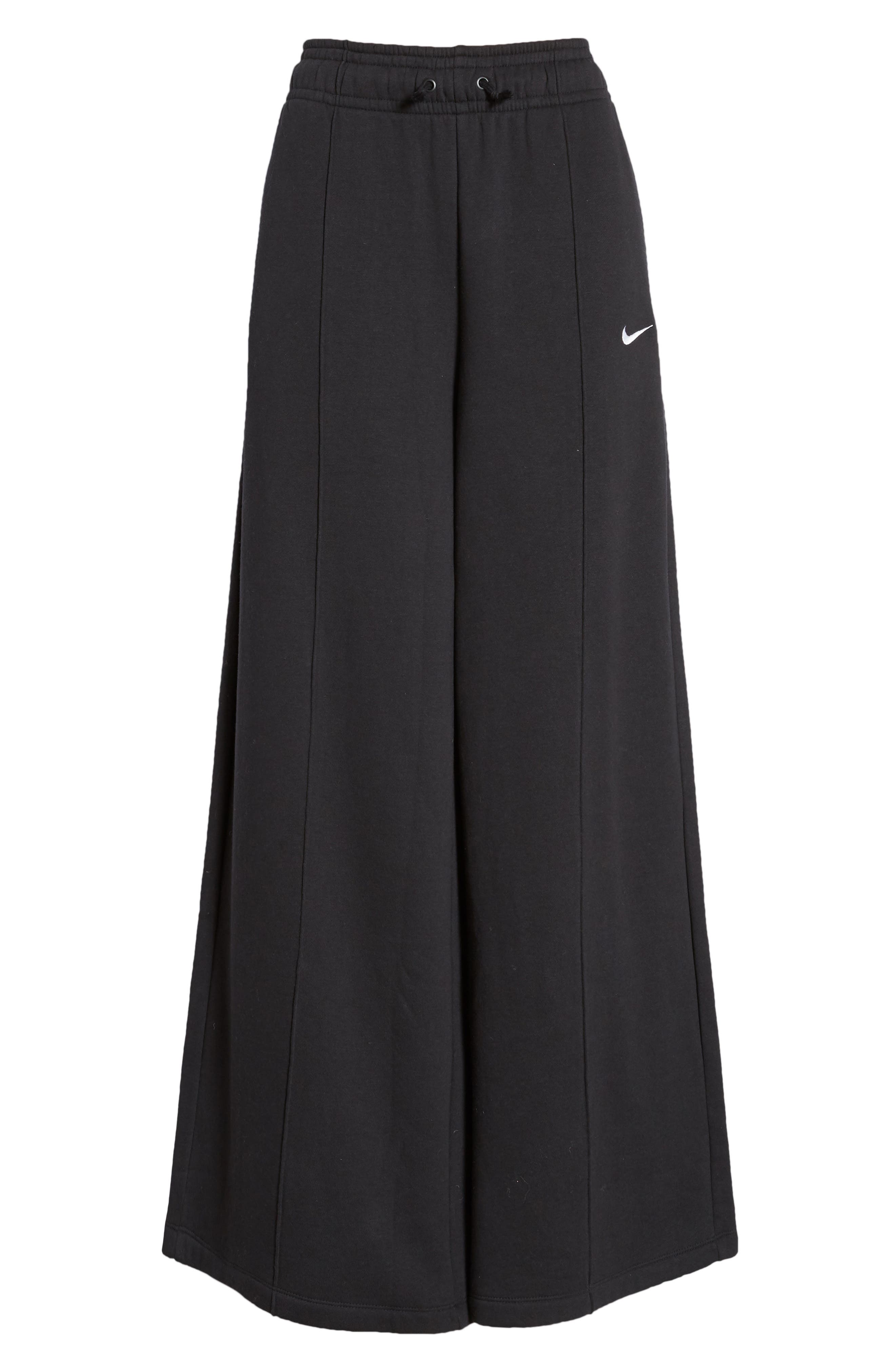 nike knit palazzo pants