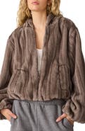 Steve Madden Mavis Faux Fur Jacket