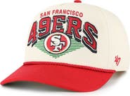 '47 Men's '47  Cream San Francisco 49ers Pomona Rope Adjustable Hitch Hat