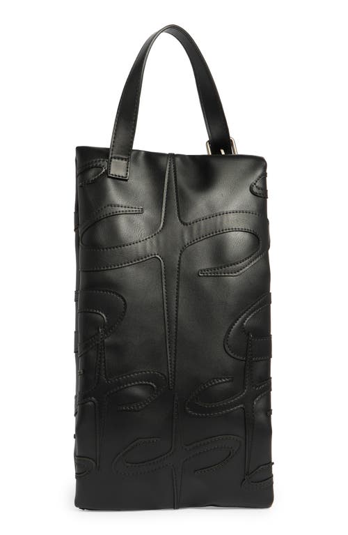 Santo Studio S Patch Shoe Tote In Black