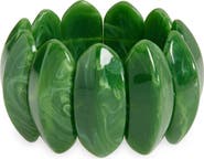 Tasha Resin Marble Stretch Bracelet