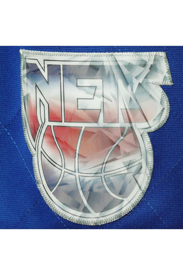 Youth Mitchell & Ness Blue New Jersey Nets 1993 Hardwood Classics 75th Anniversary Swingman Shorts, Alternate, color, Blue