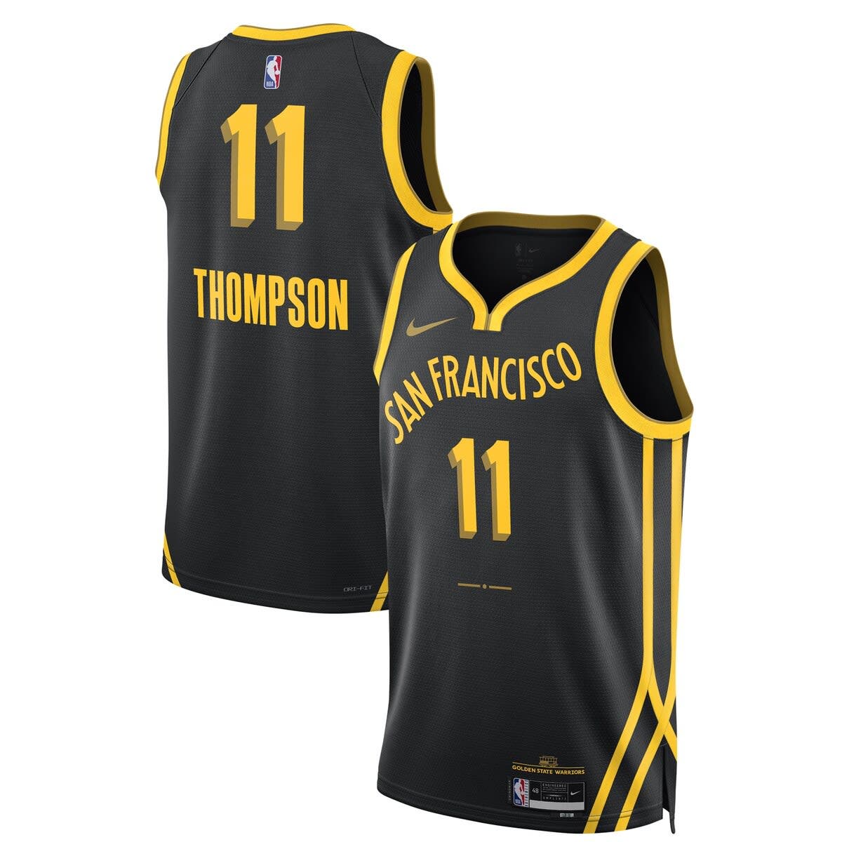 klay thompson city edition jersey