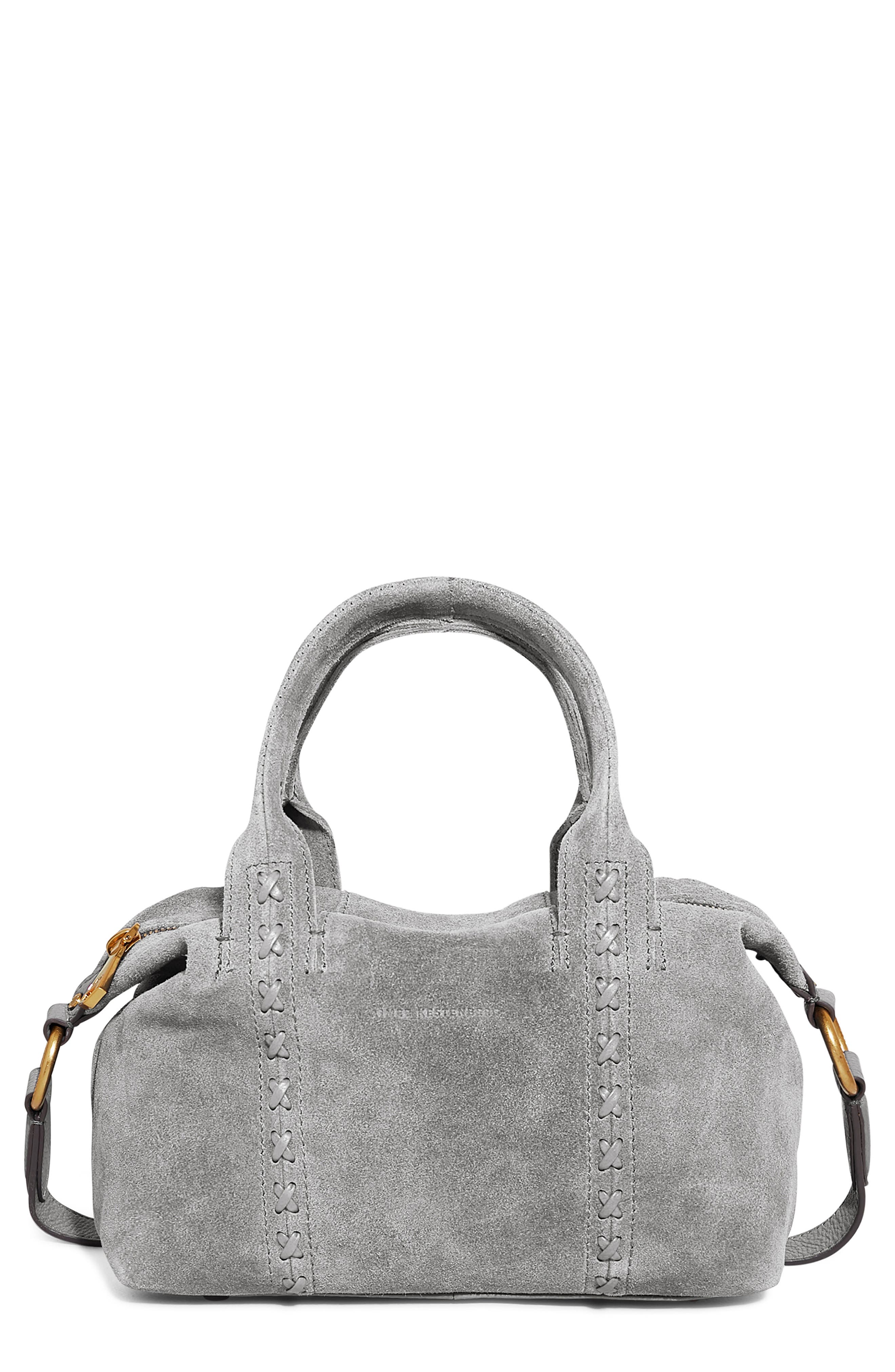Aimee Kestenberg Mini Hudson Leather Satchel, Main, color, 